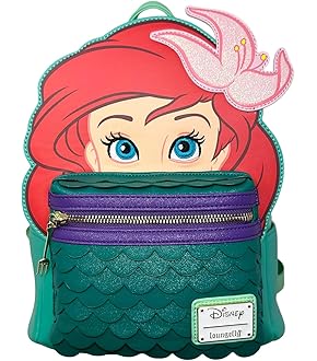 ラウンジフライ　ディズニー　アリエル　リトルマーメイド　バッグ　リュック ラウンジフライ ディズニー アリエル リトルマーメイド バッグ